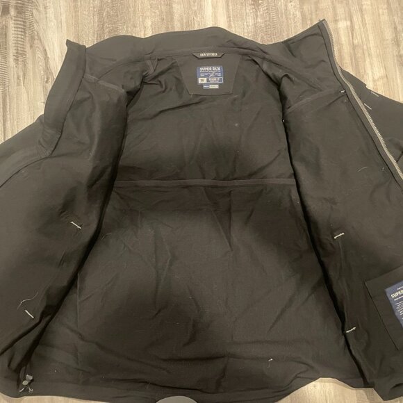 Carhartt Super Dux Relaxed Fit Mock-Neck Rain Defender Black Jacket OJ5342-M 3XL - Picture 8 of 10